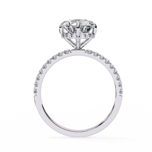 14K White Gold