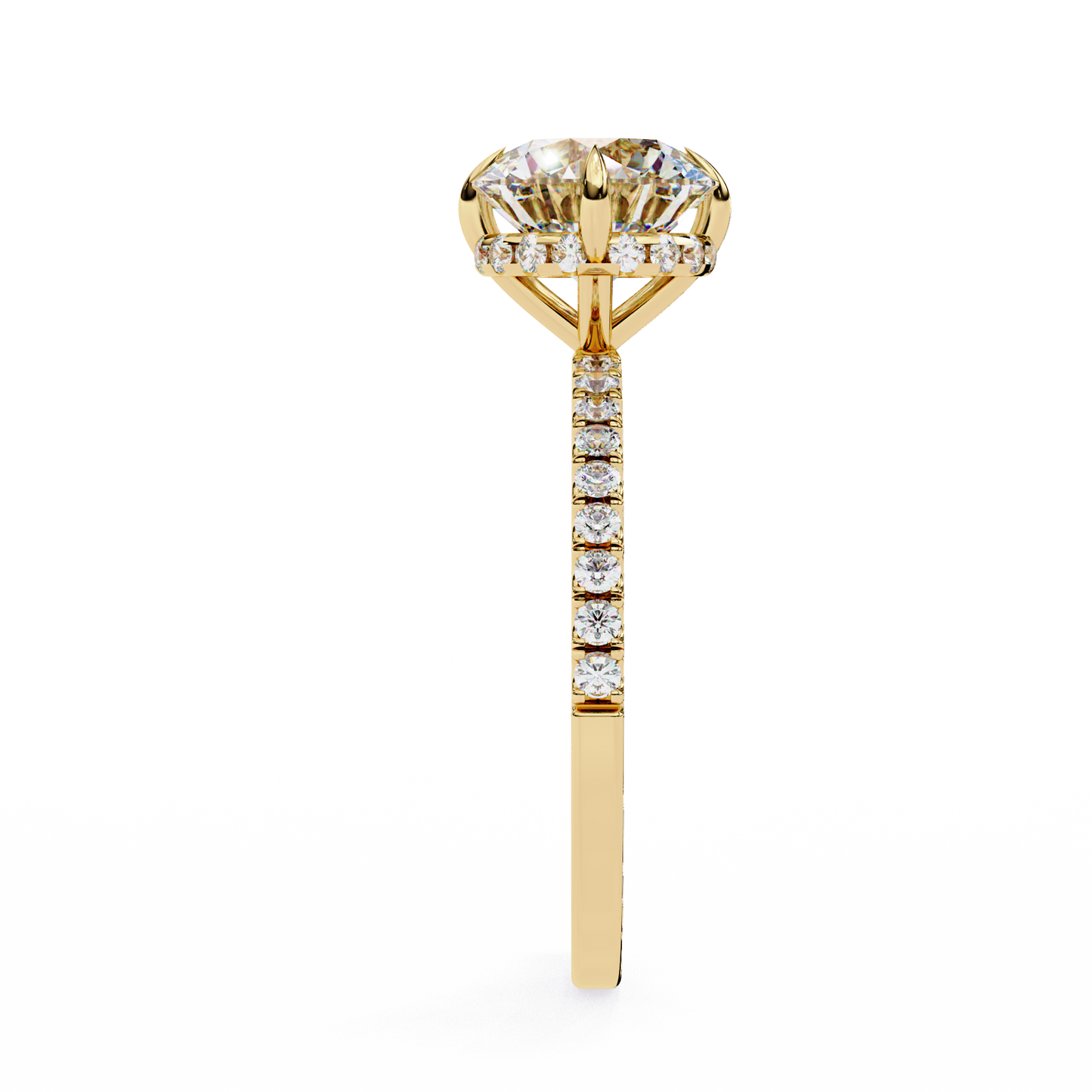 14K Yellow Gold