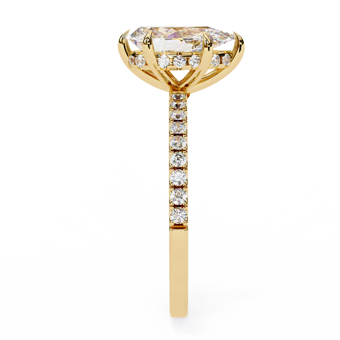 14K Yellow Gold