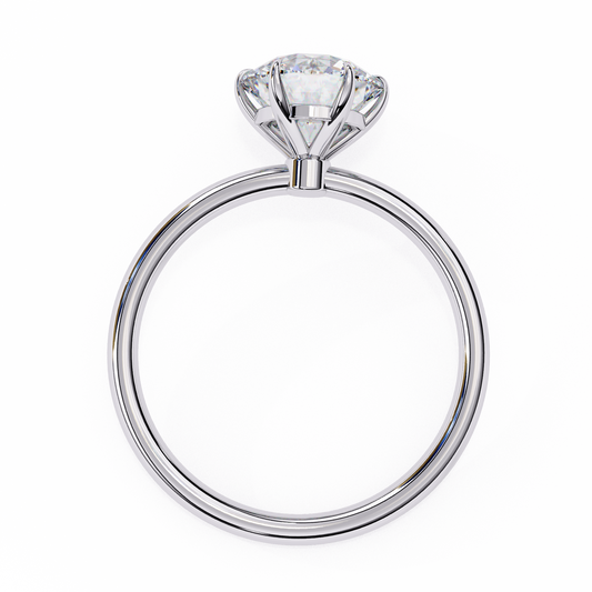 14K White Gold