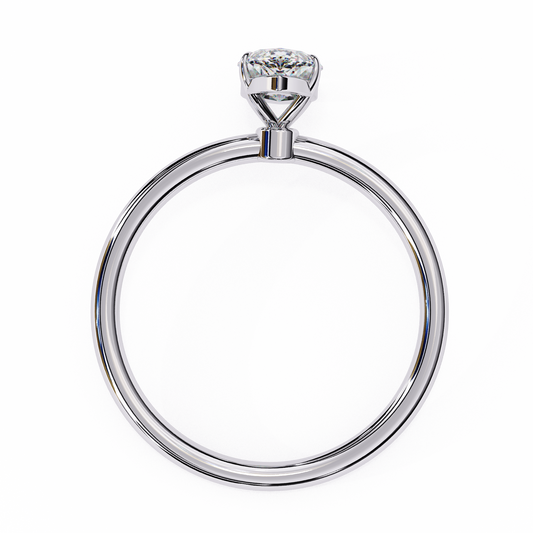 14K White Gold
