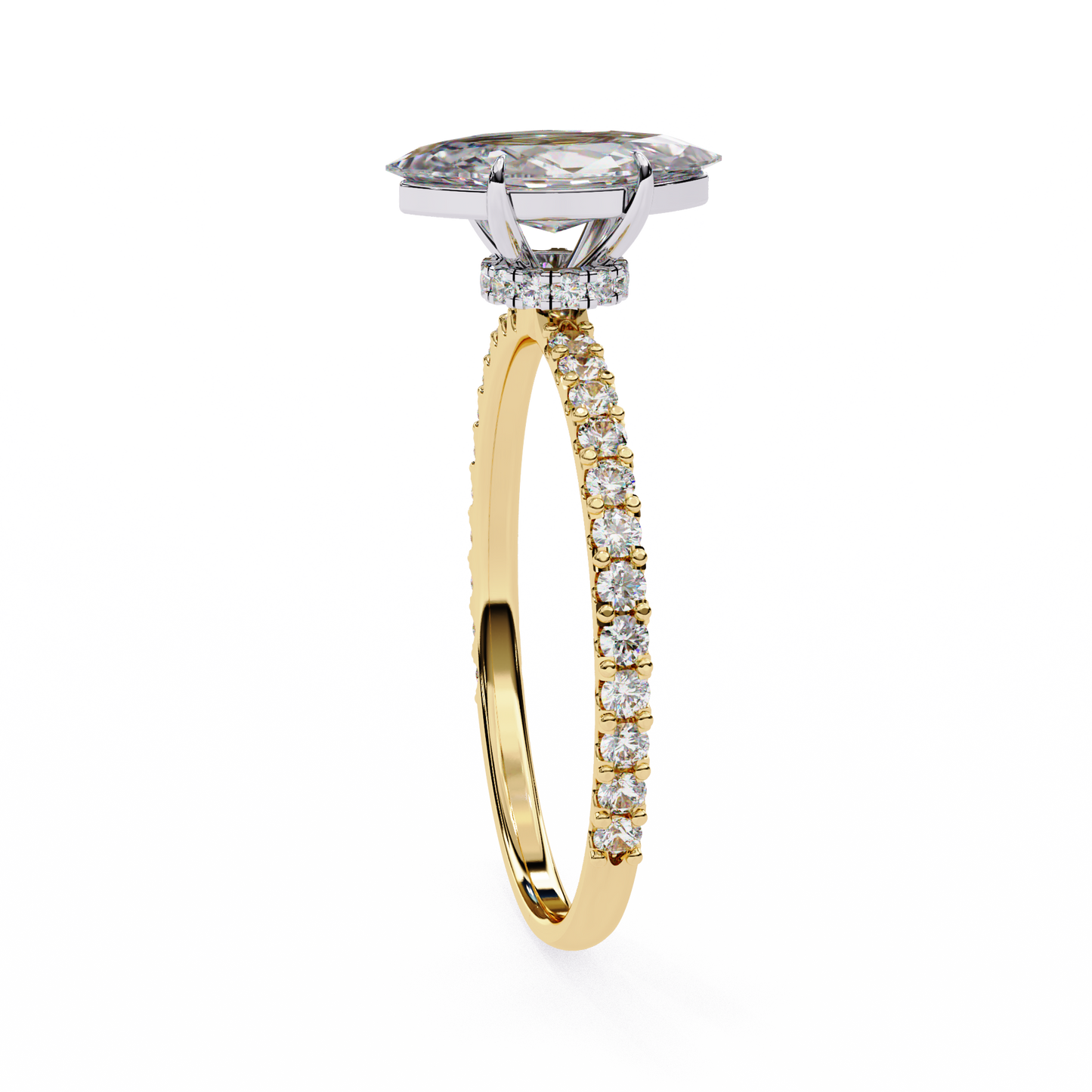 14K Yellow Gold
