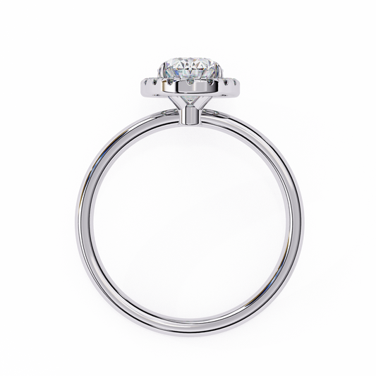 14K White Gold