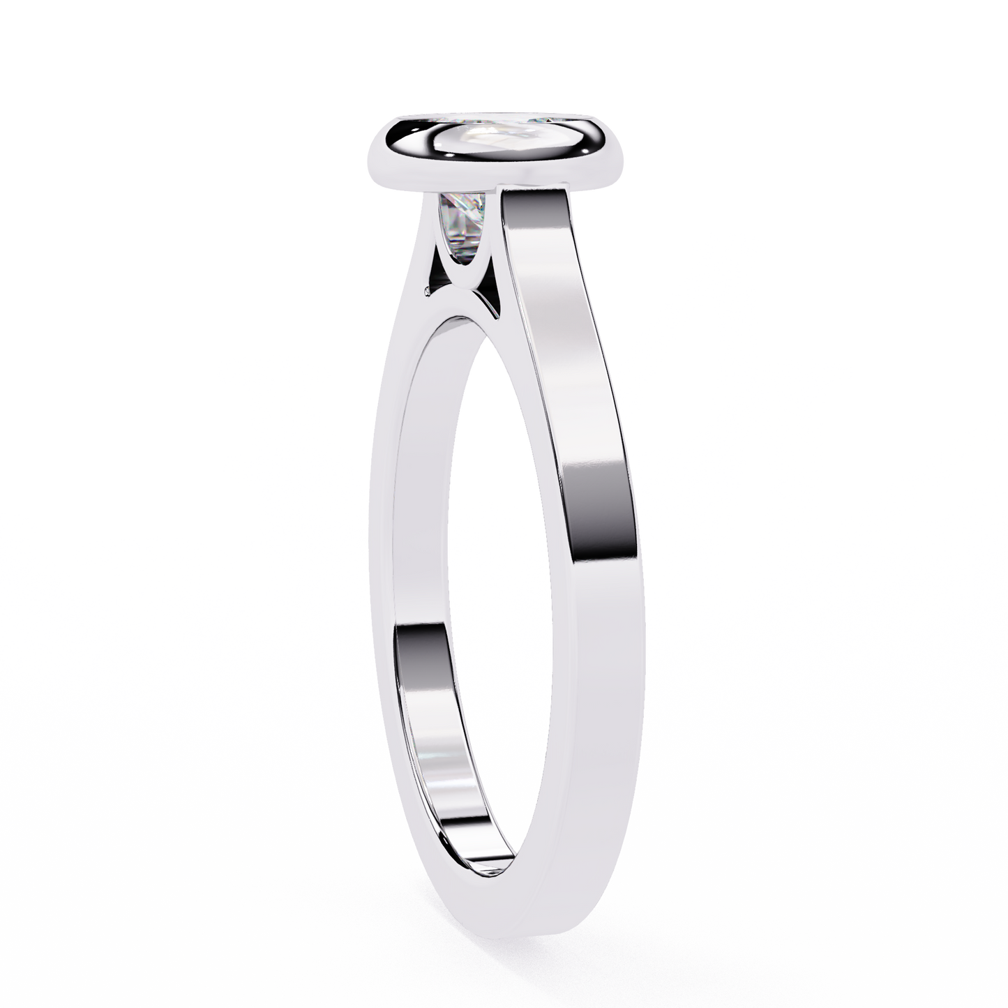 14K White Gold