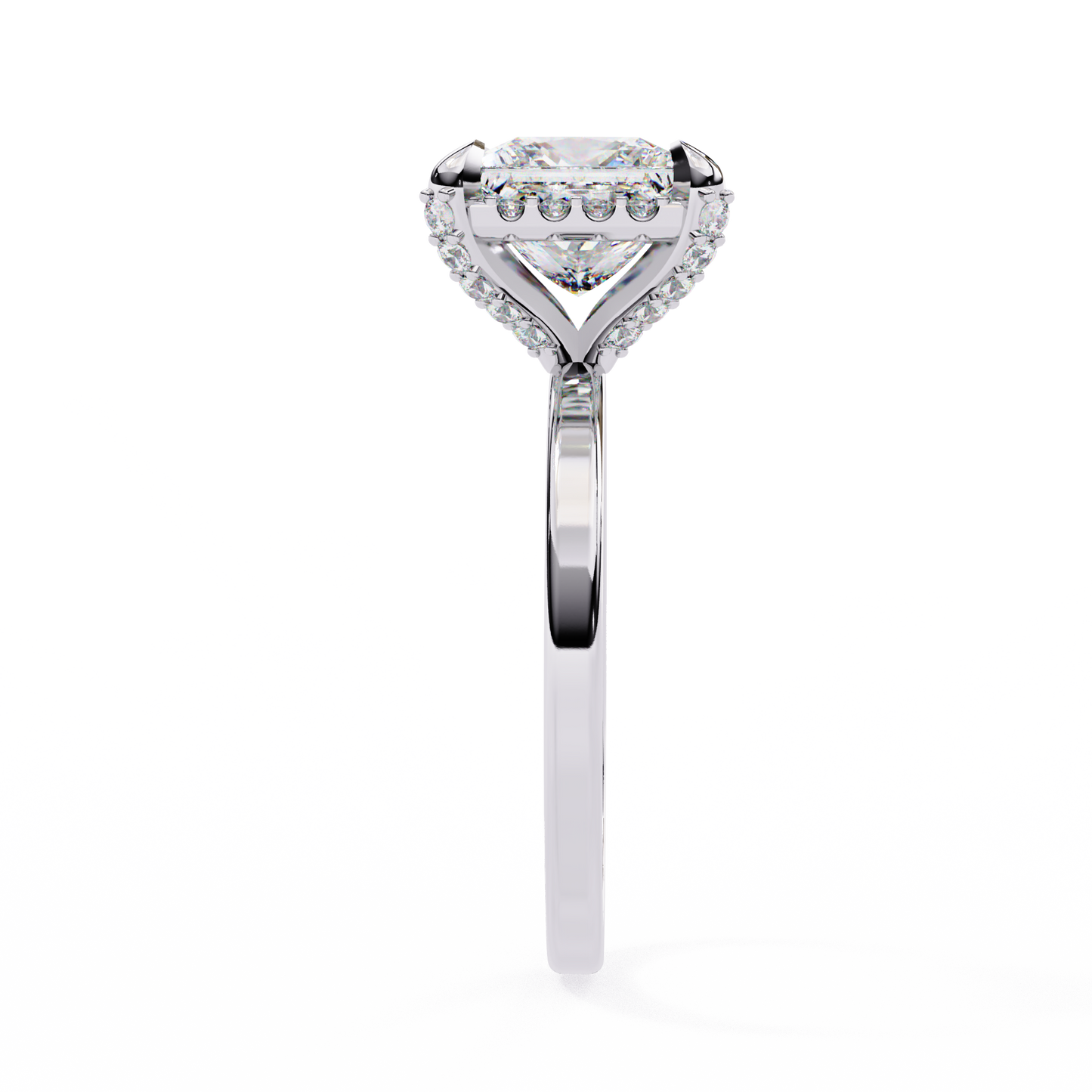 14K White Gold