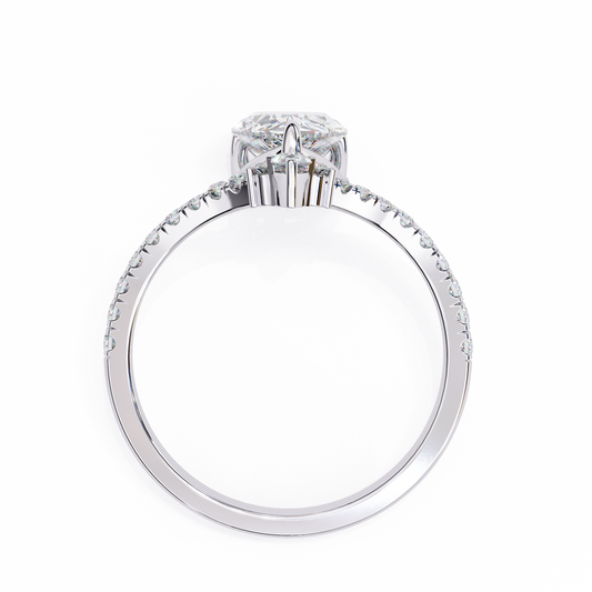 14K White Gold