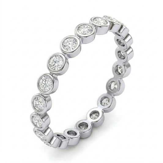 14K White Gold