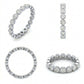 14K White Gold