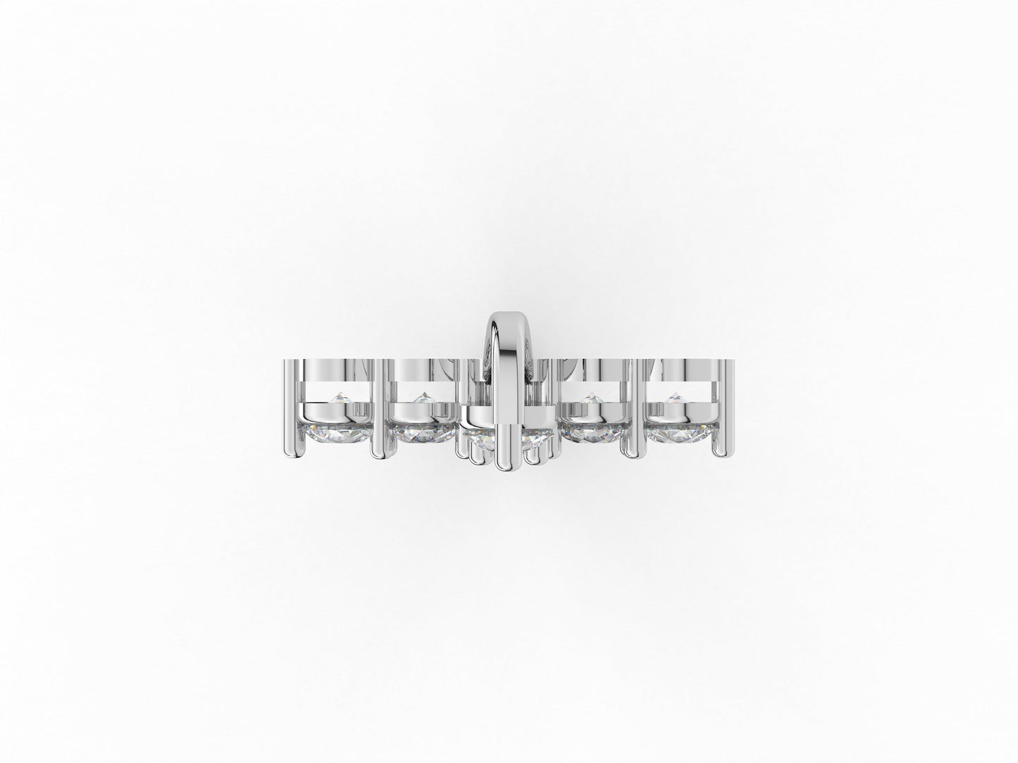 14K White Gold