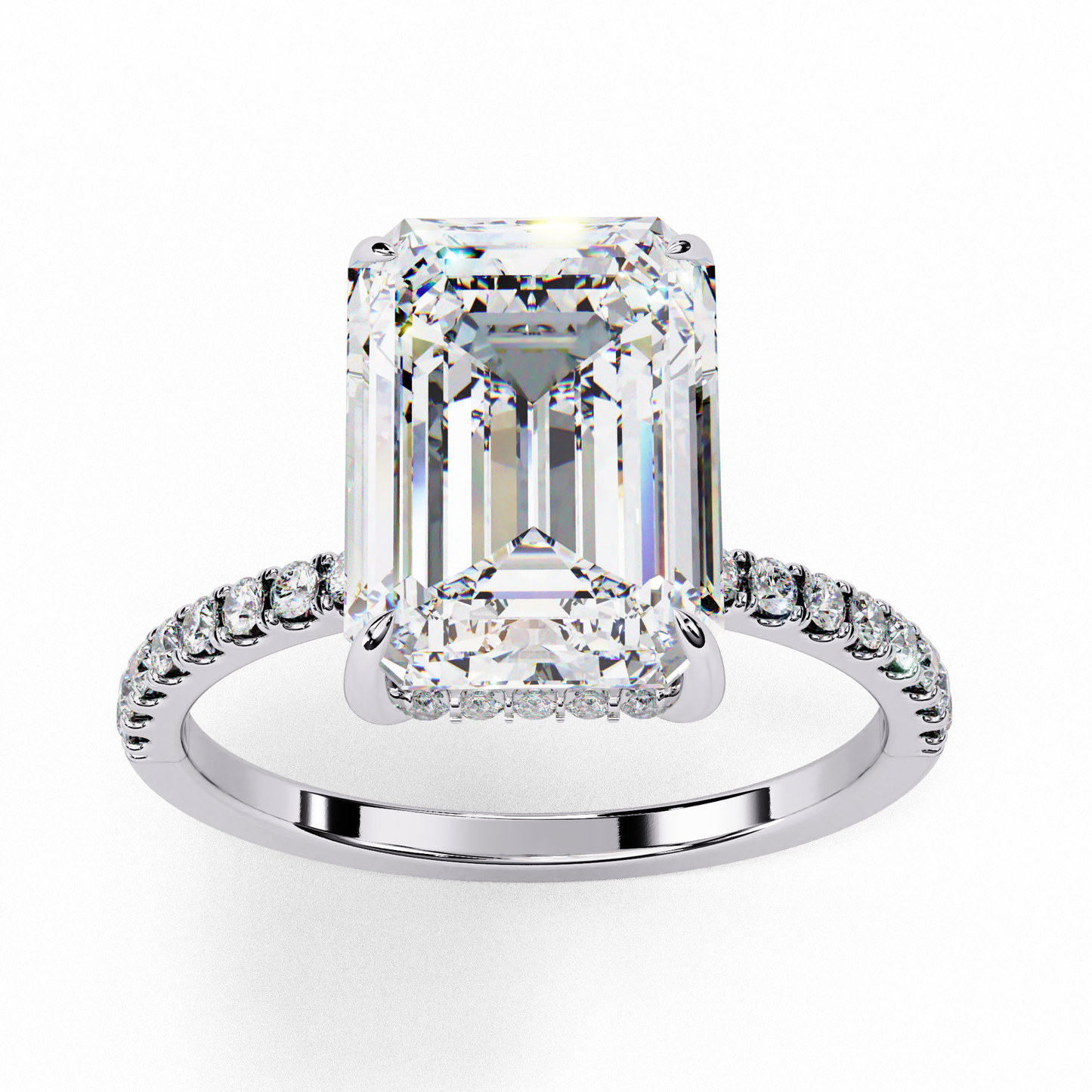 14K White Gold