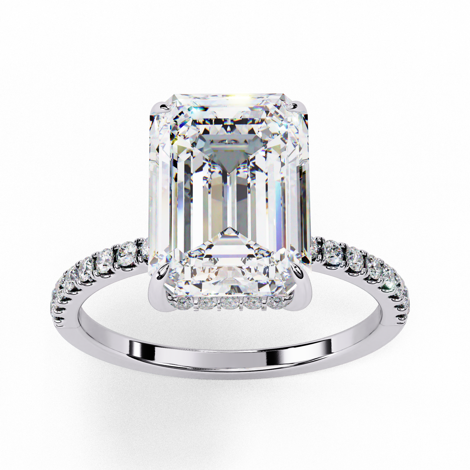 14K White Gold