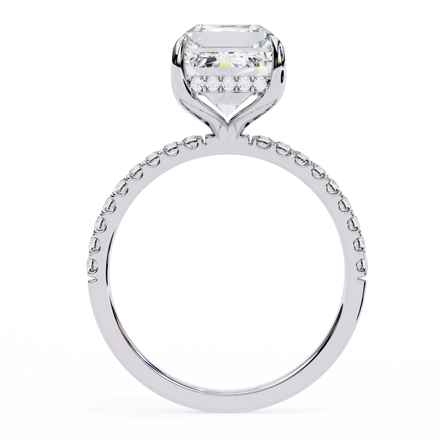 14K White Gold