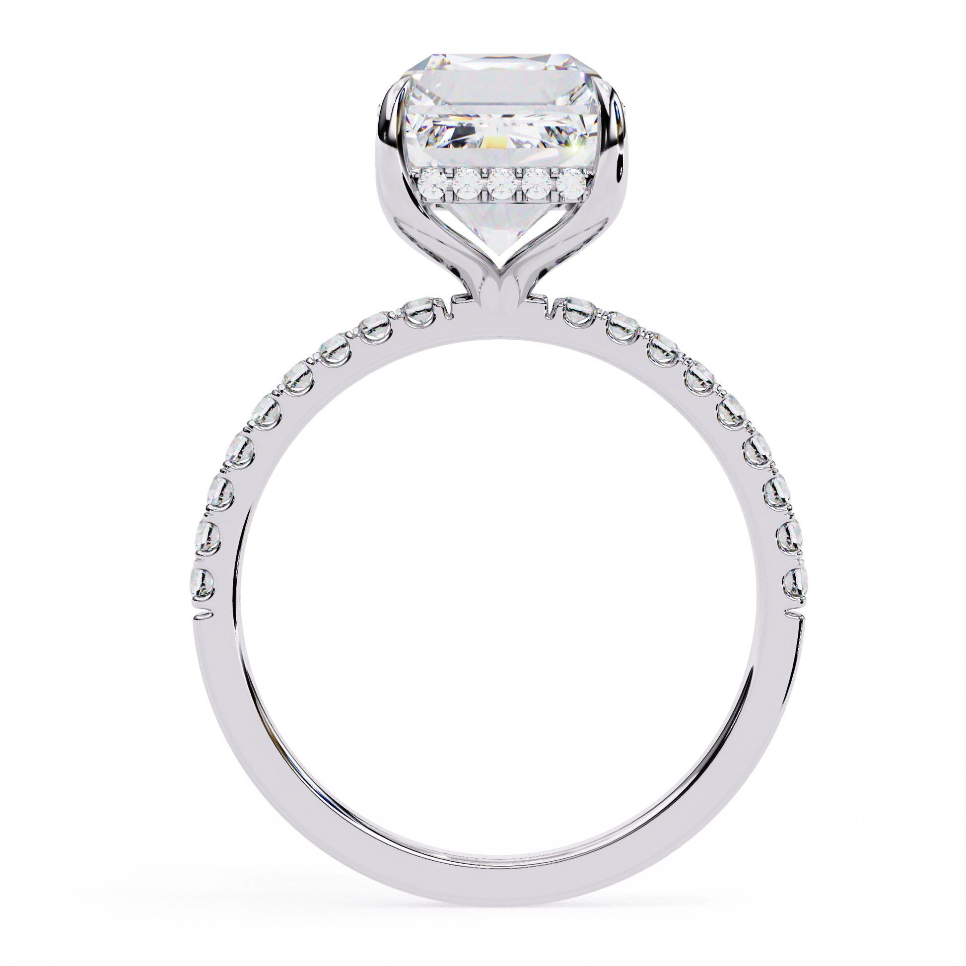 14K White Gold