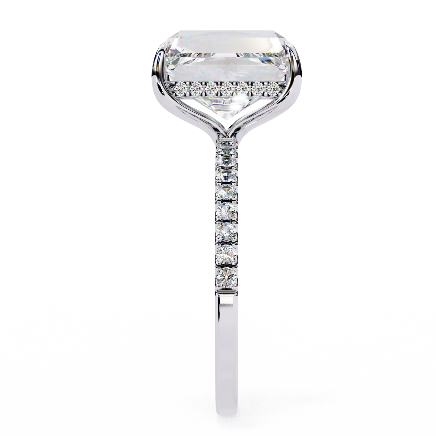 14K White Gold