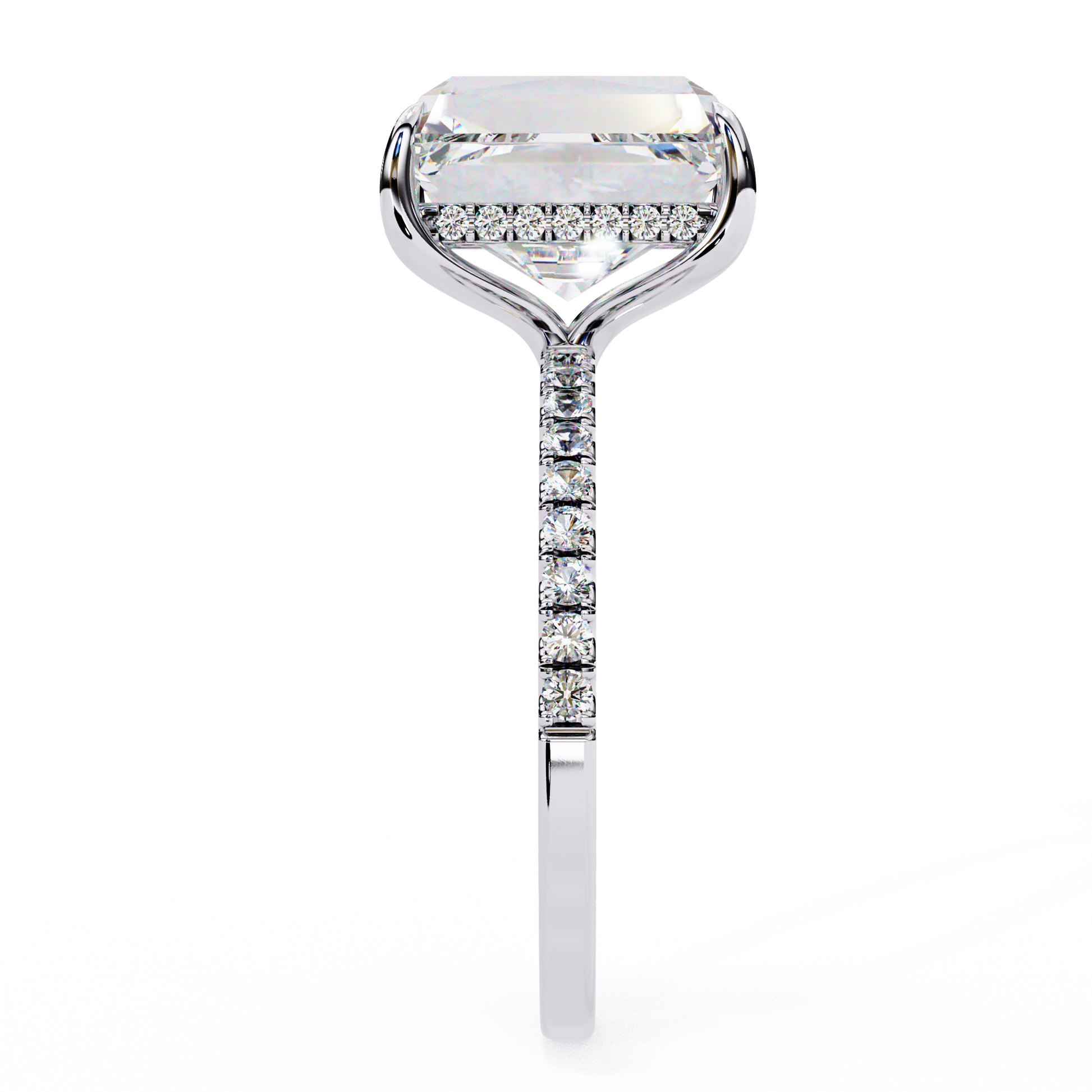 14K White Gold