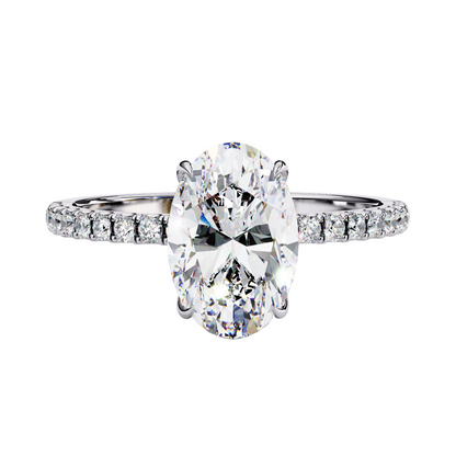 14K White Gold