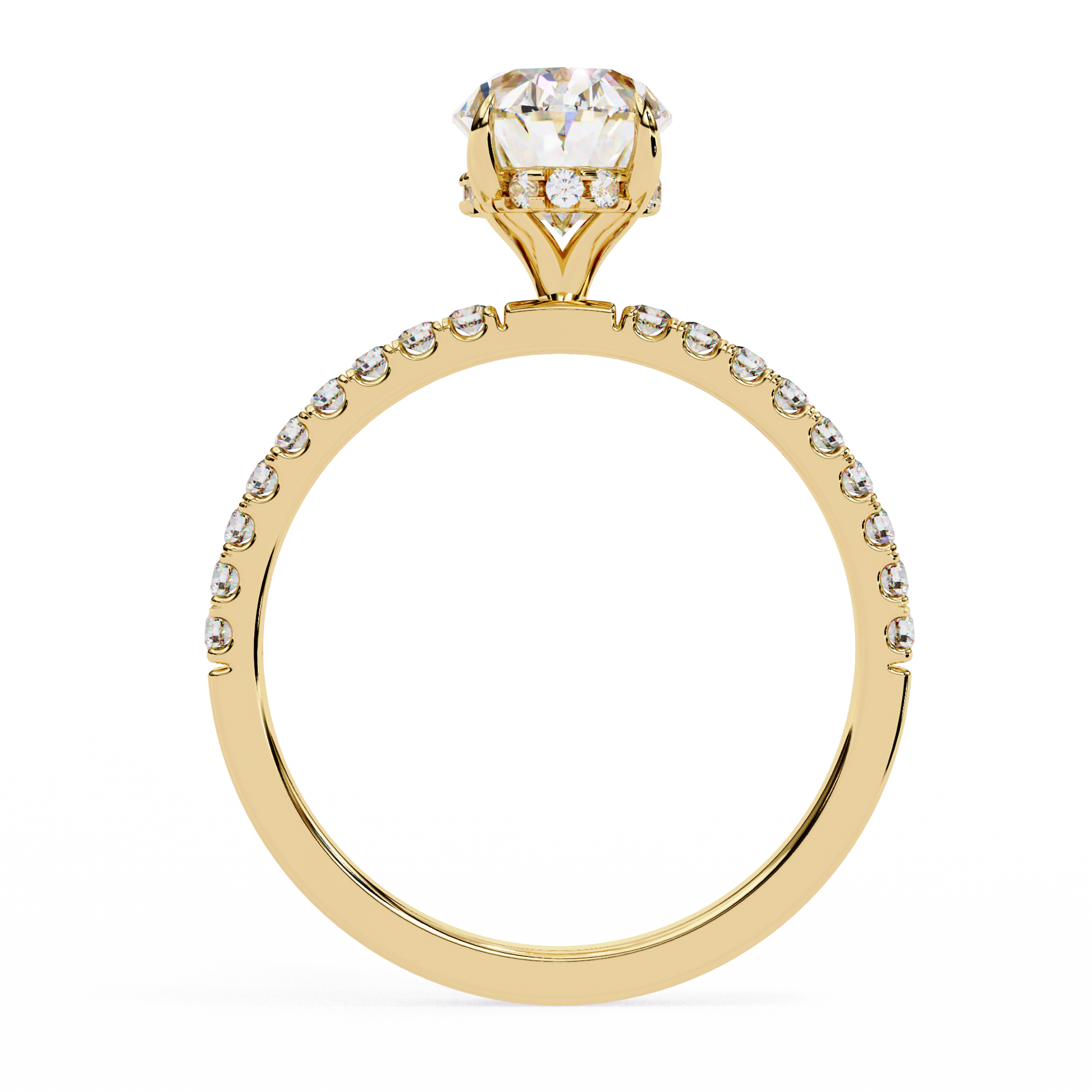 14K Yellow Gold