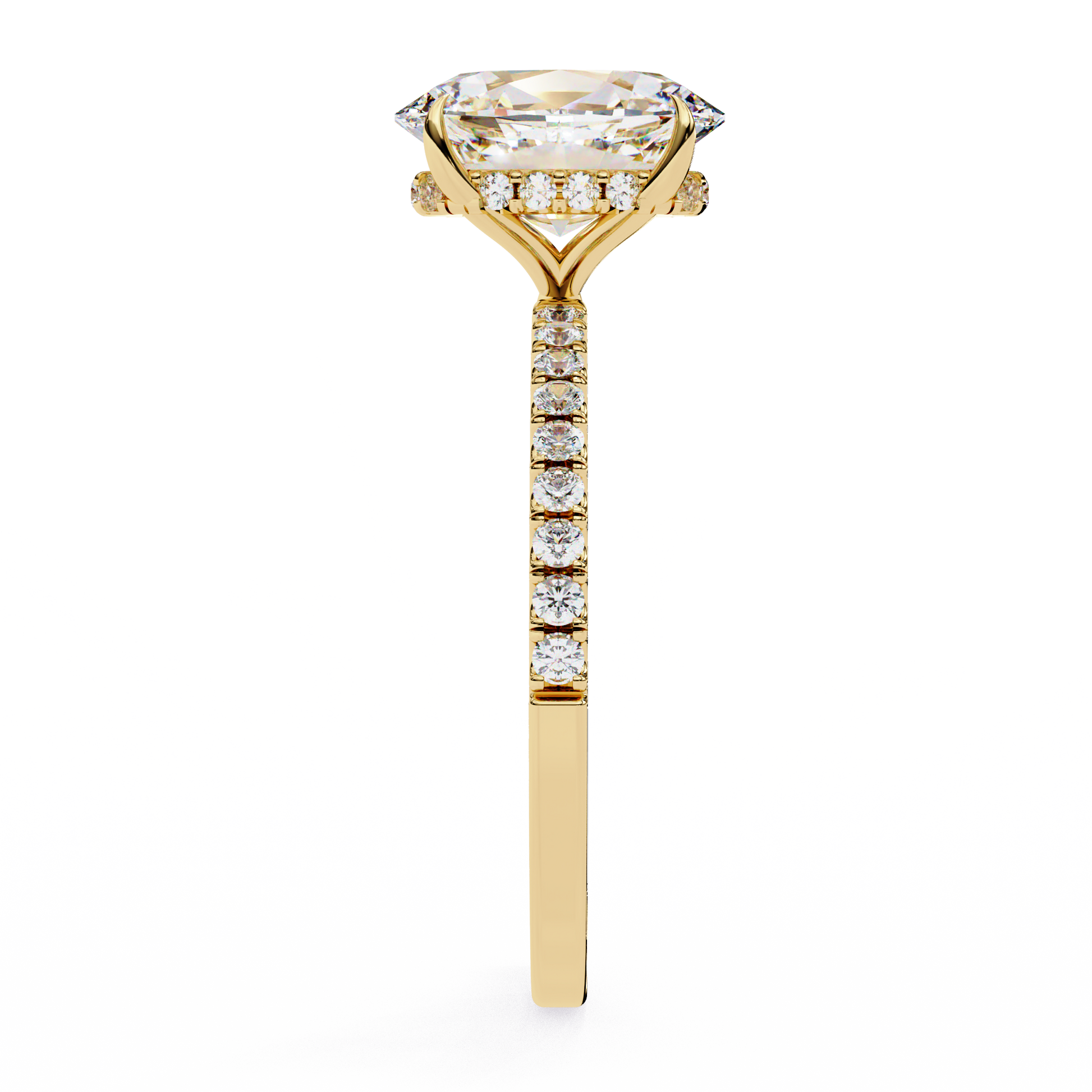 14K Yellow Gold