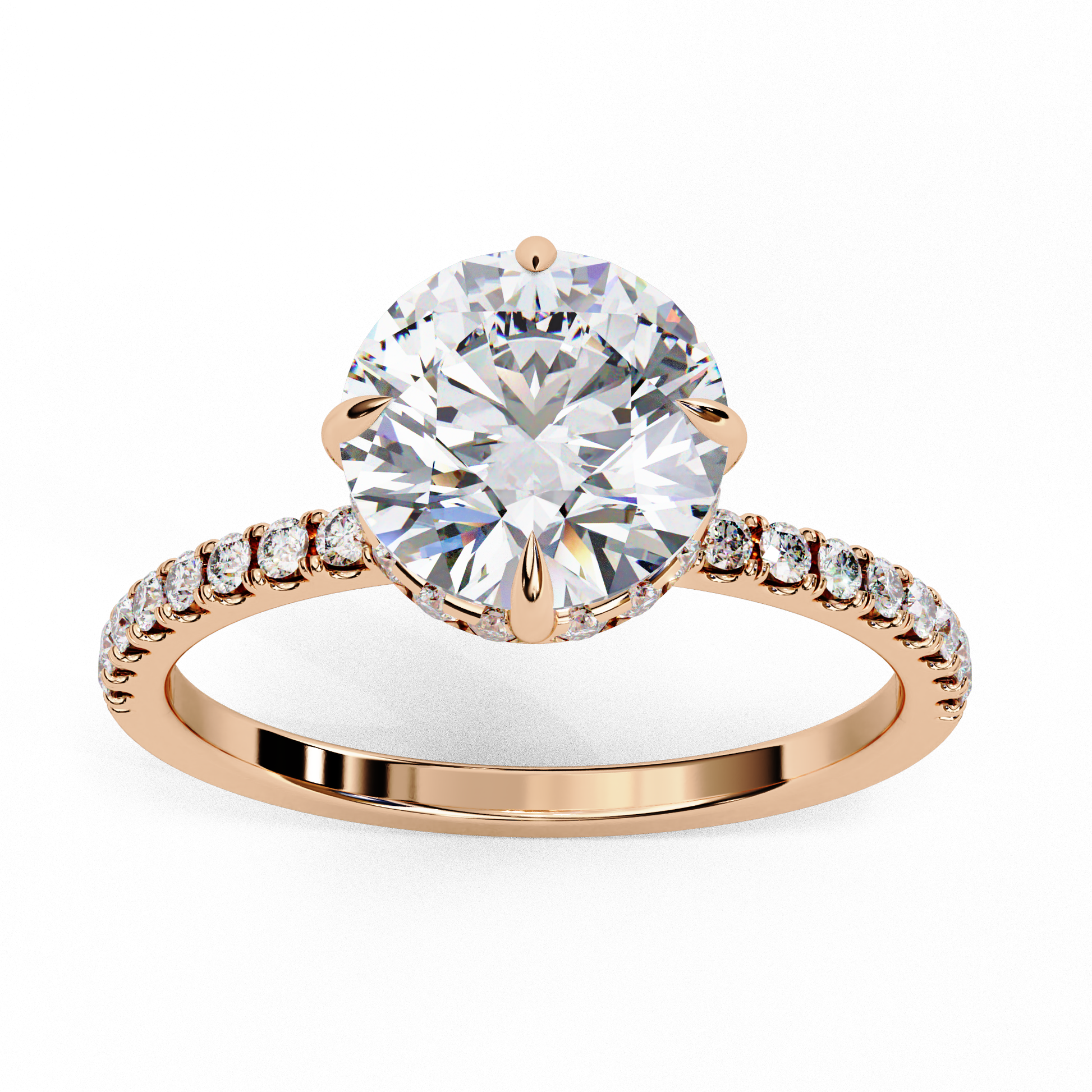 14K Rose Gold