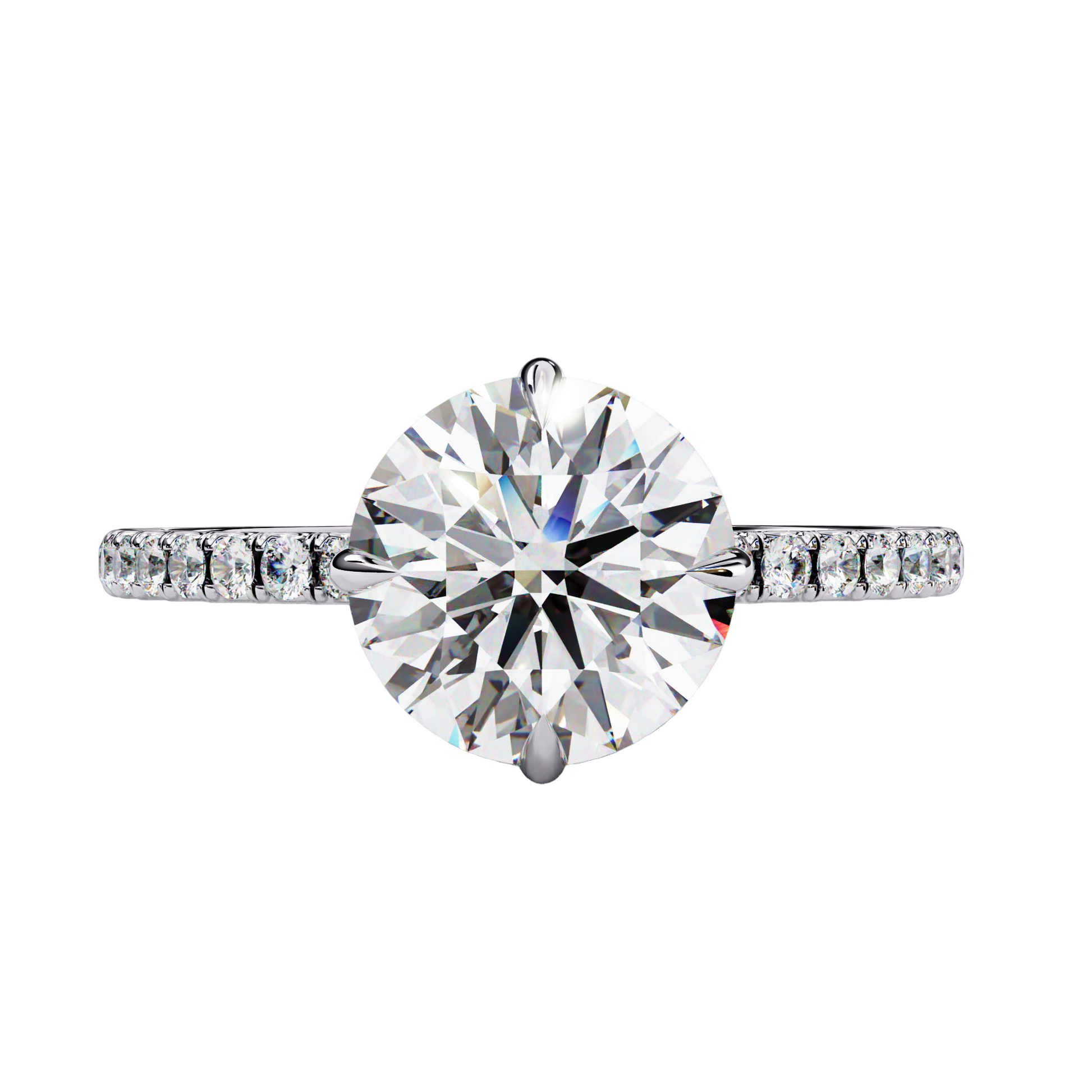 14K White Gold