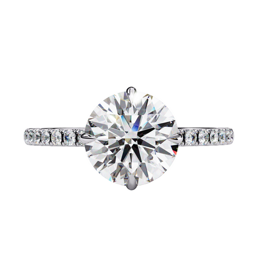 14K White Gold