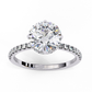 14K White Gold