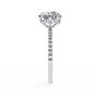 14K White Gold