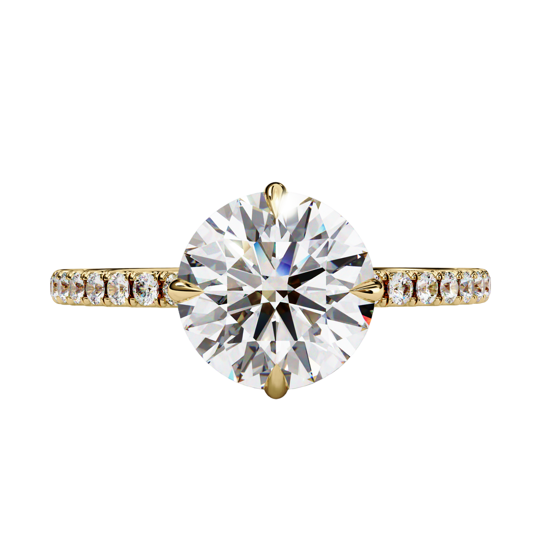 14K Yellow Gold