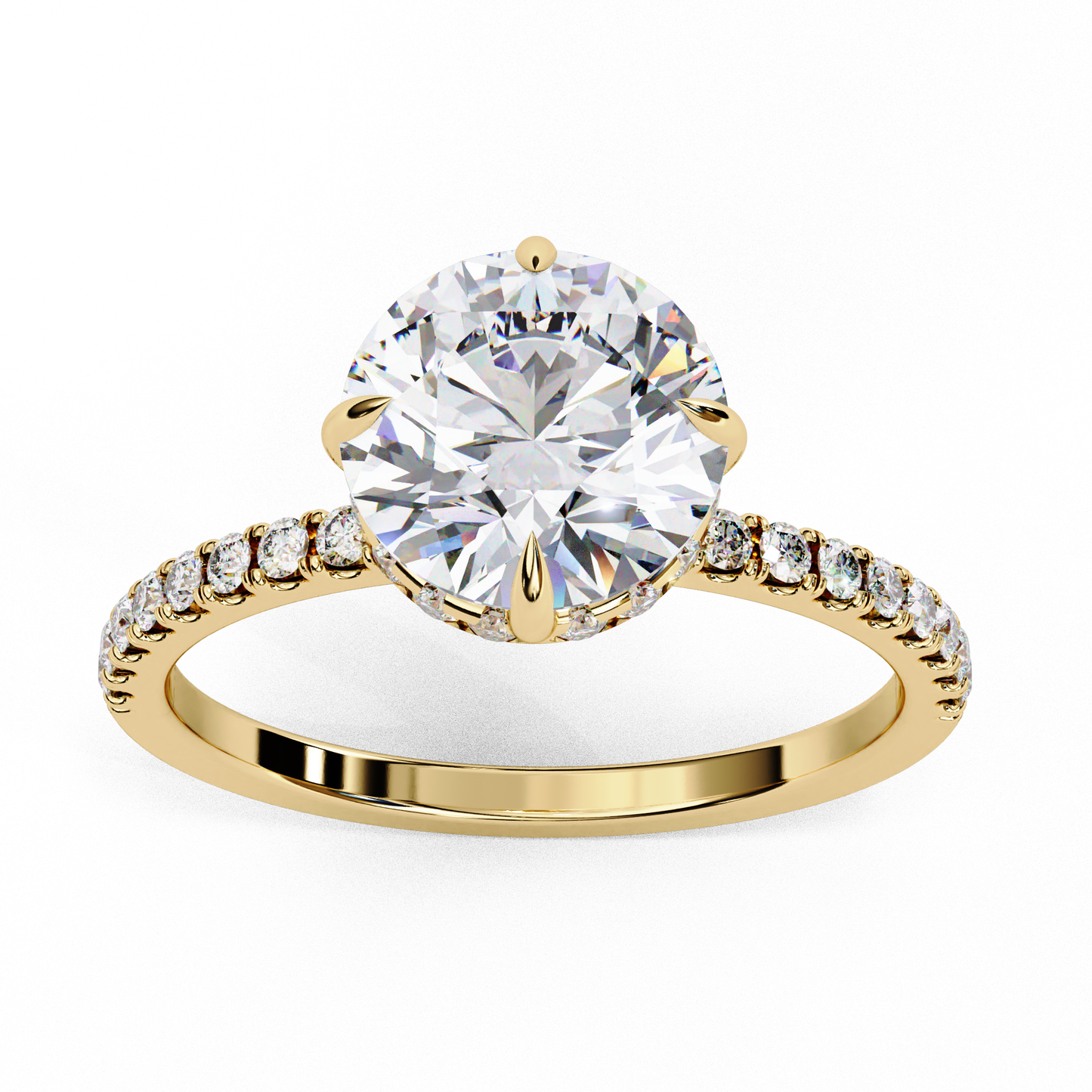 14K Yellow Gold