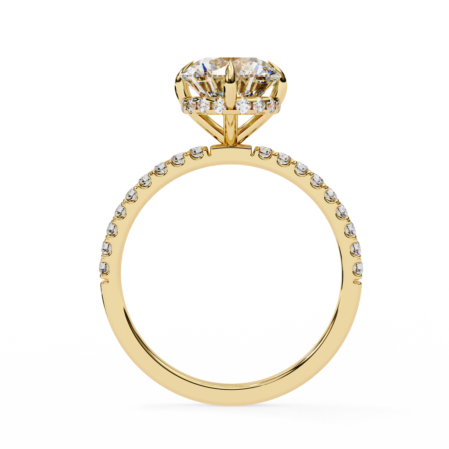 14K Yellow Gold