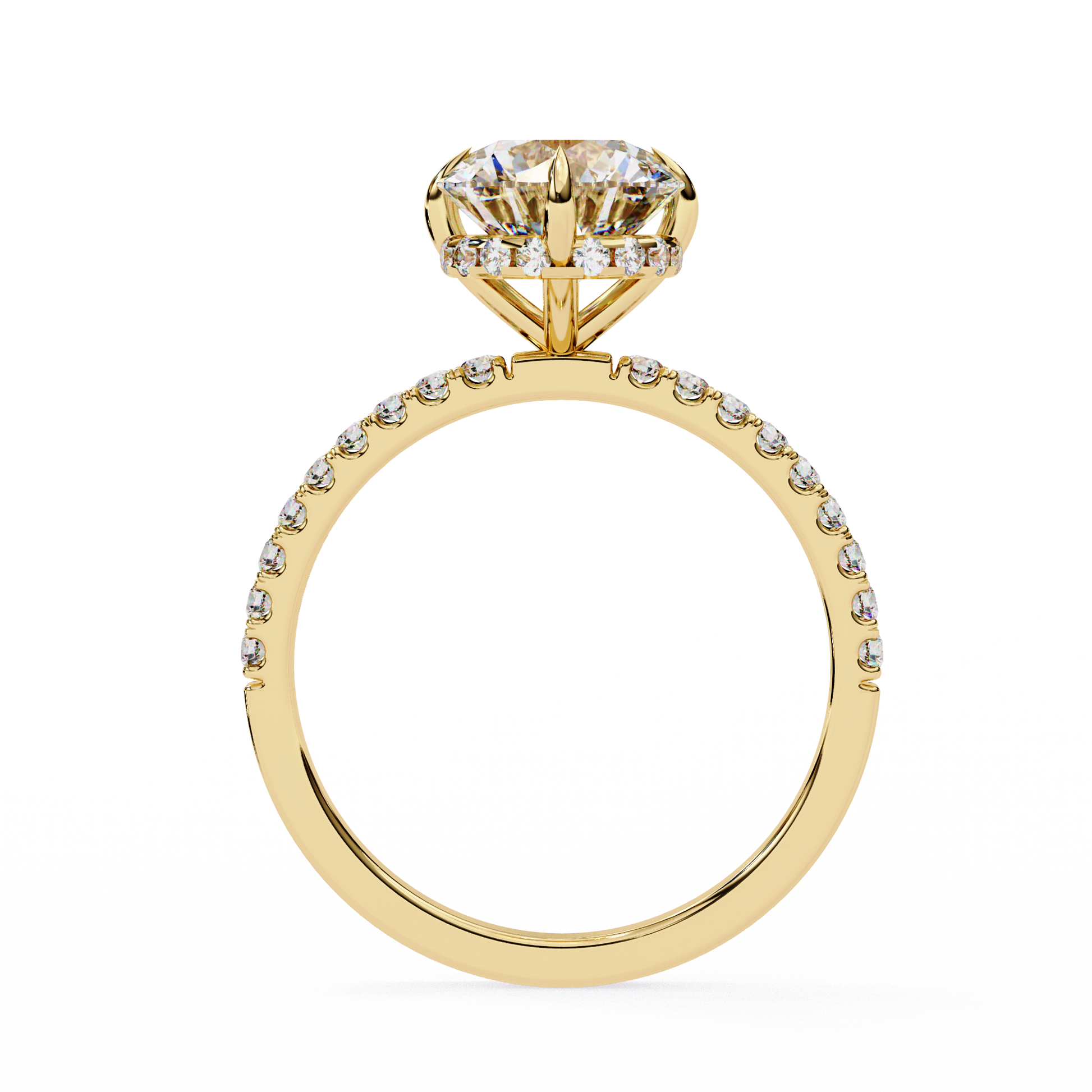 14K Yellow Gold