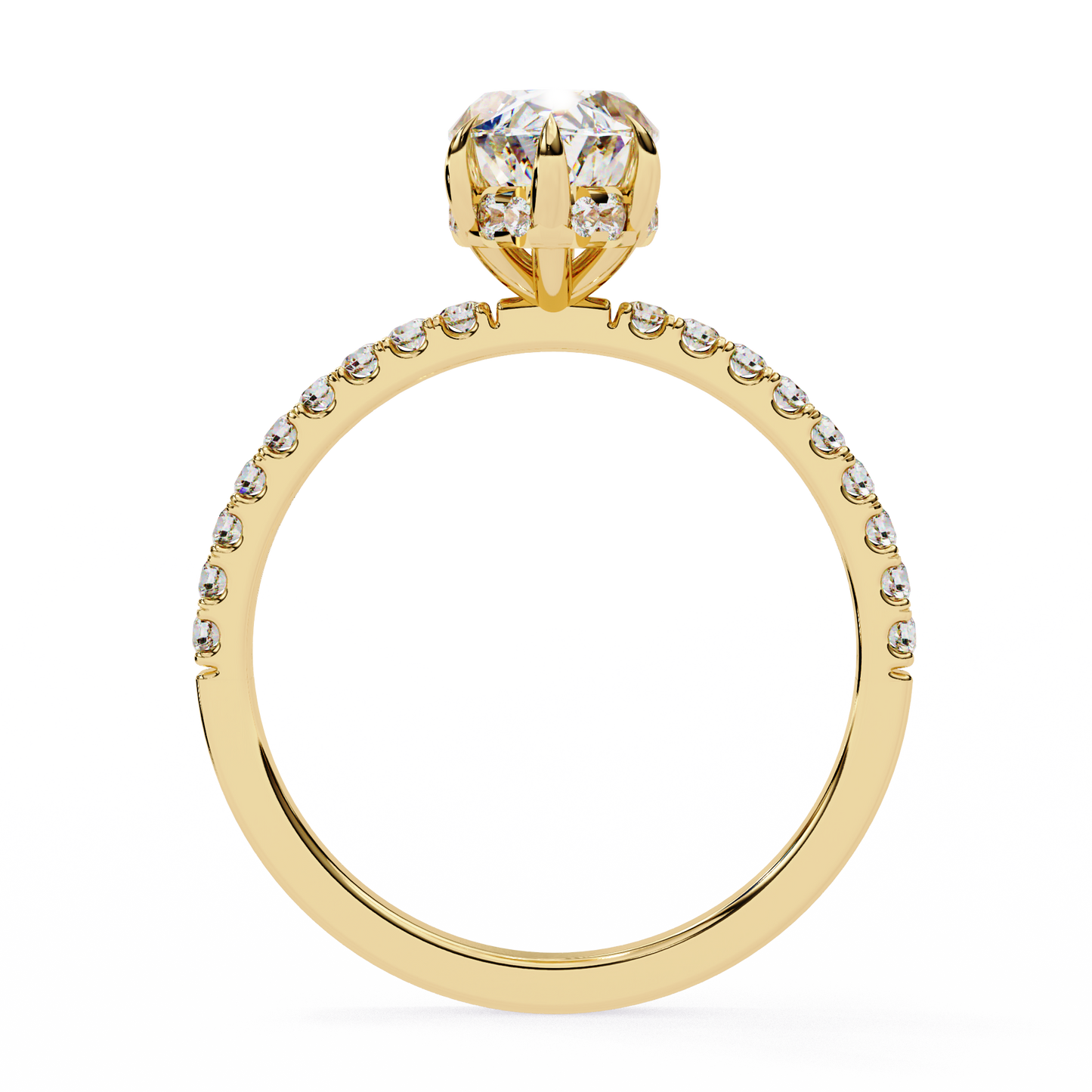 14K Yellow Gold