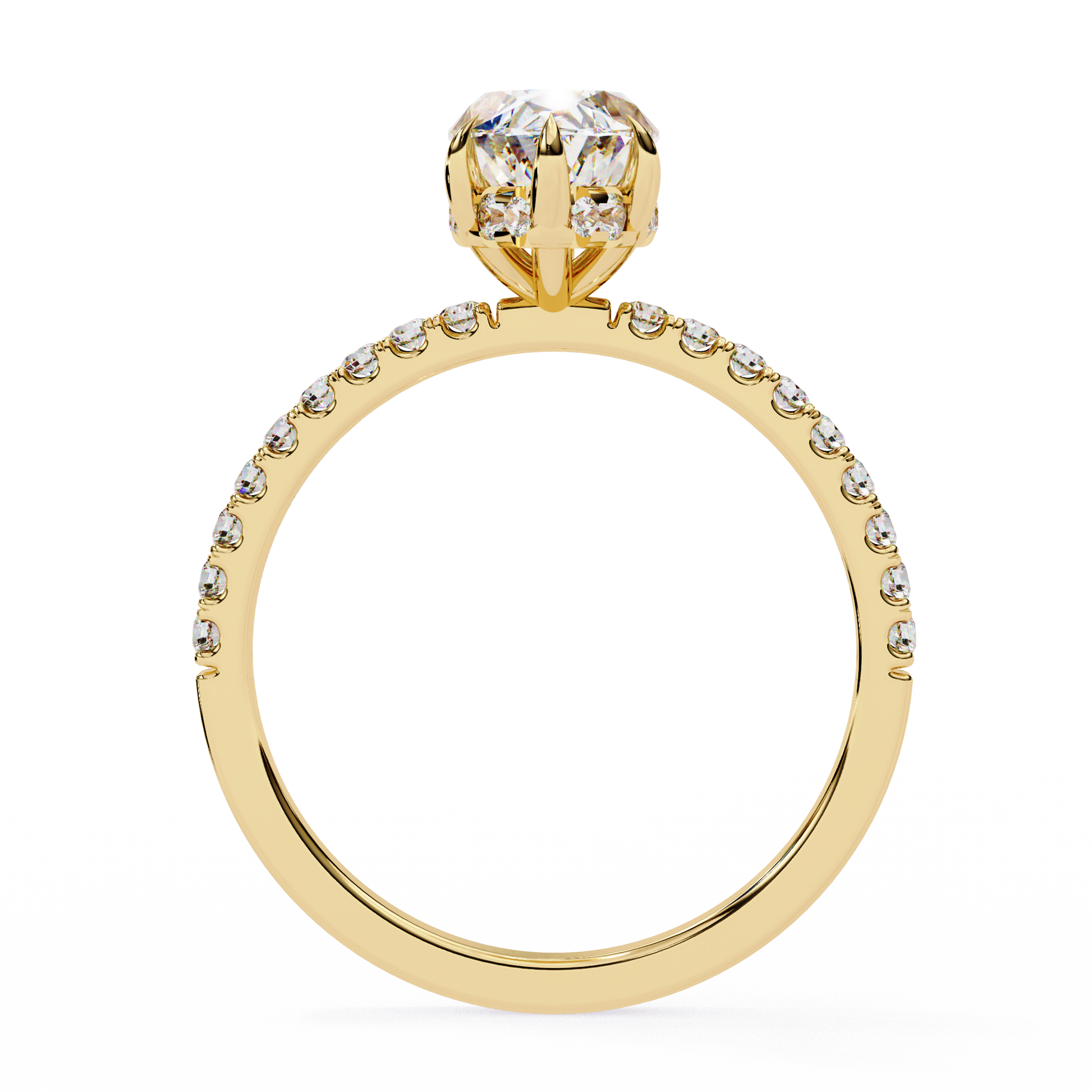 14K Yellow Gold