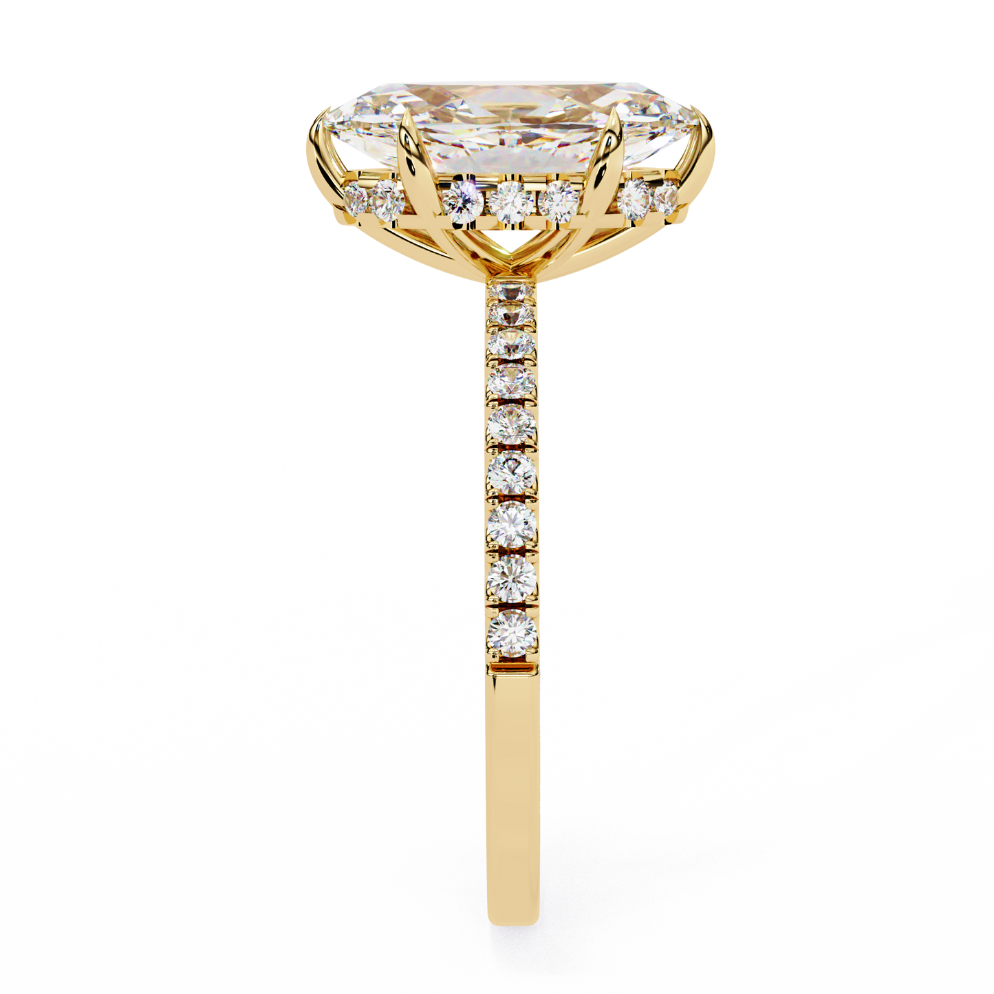 14K Yellow Gold