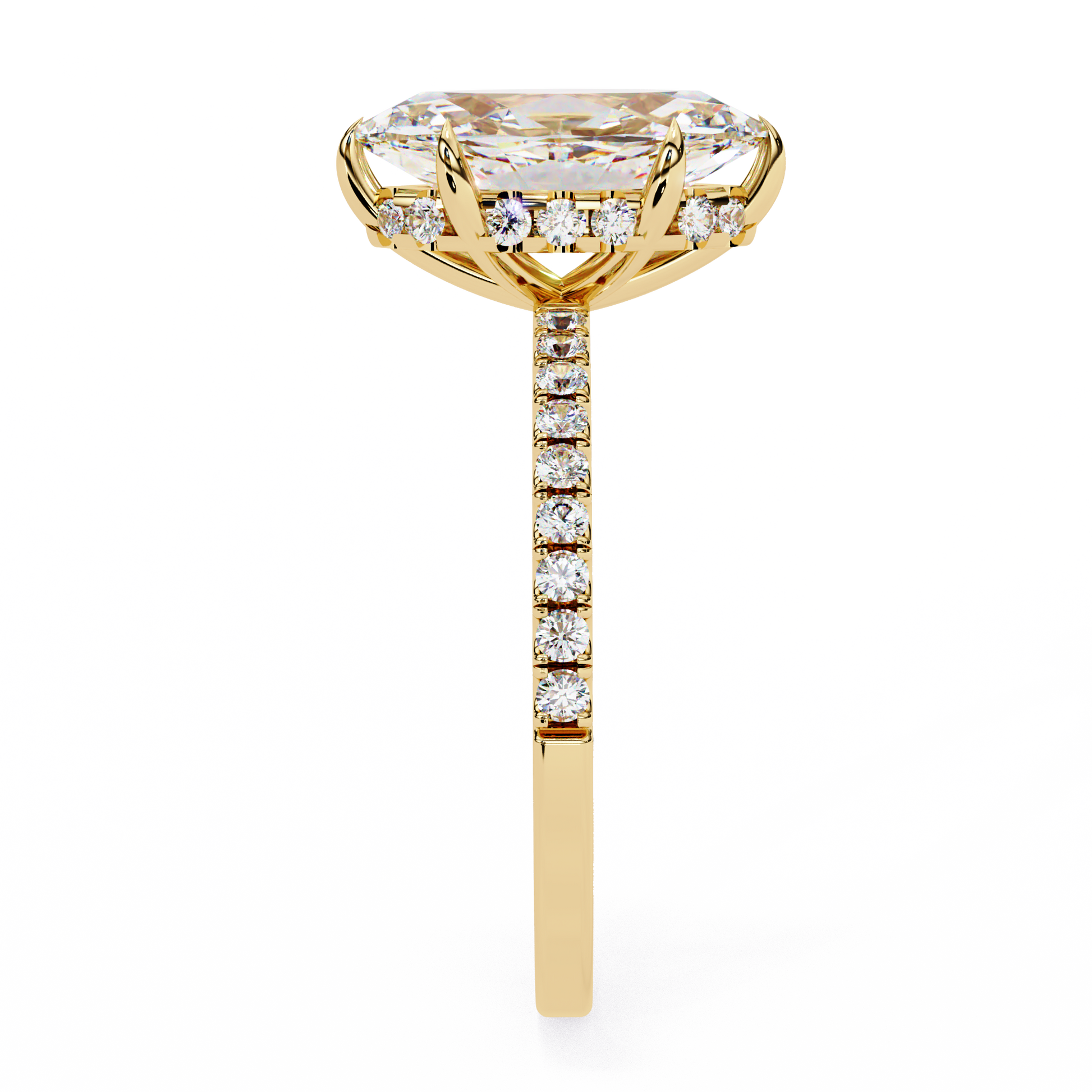 14K Yellow Gold