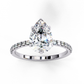14K White Gold