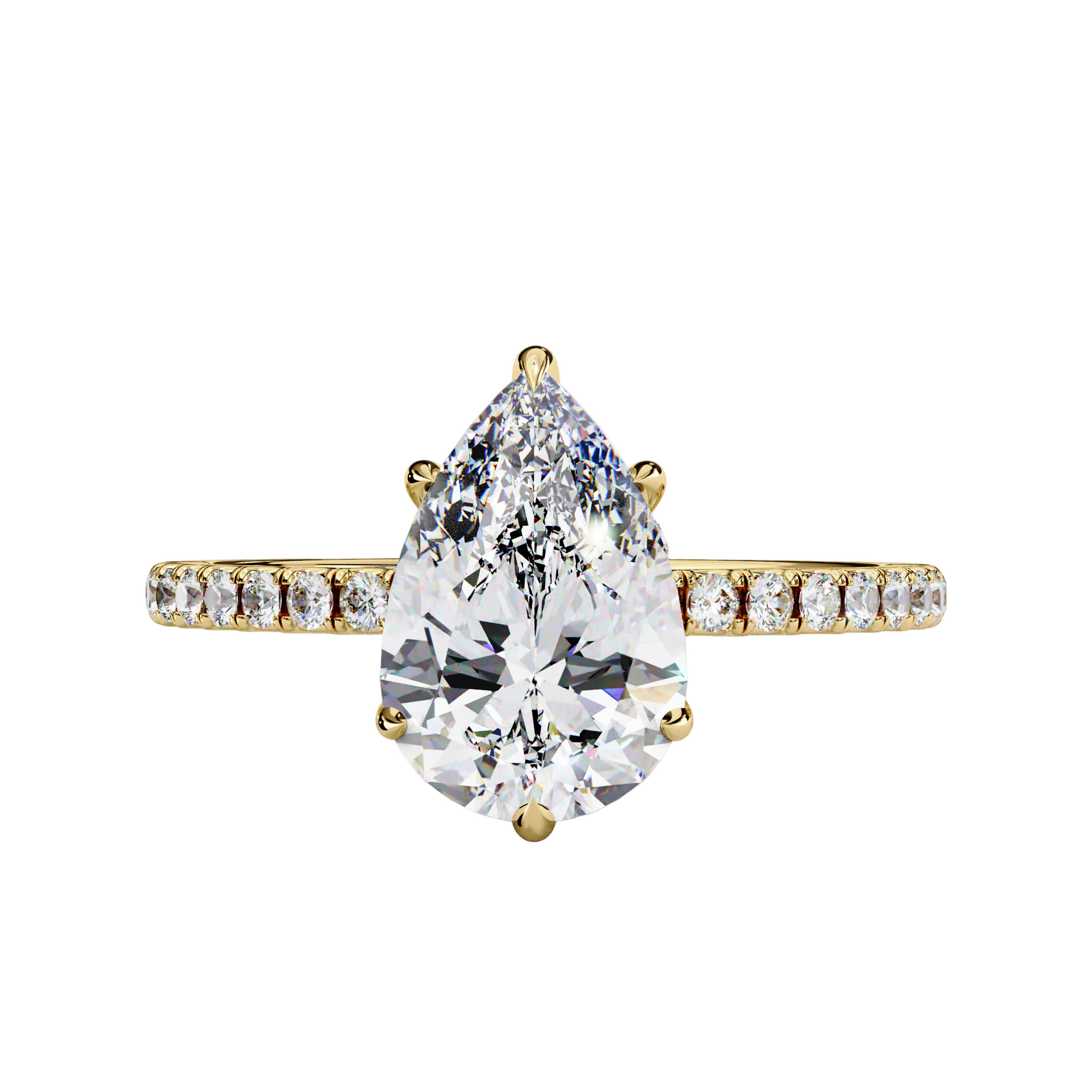 14K Yellow Gold
