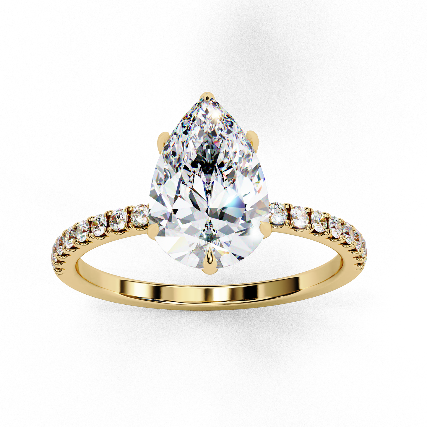 14K Yellow Gold