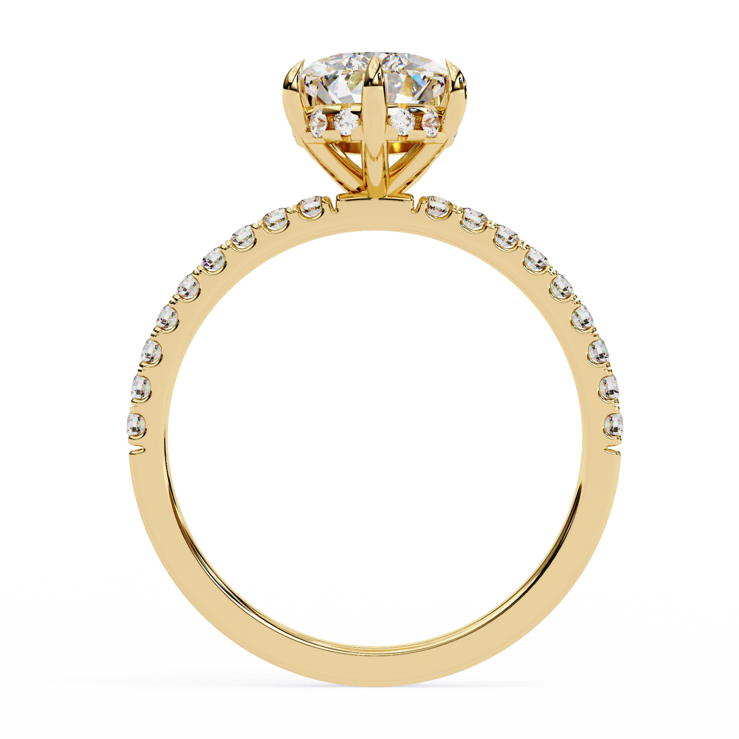 14K Yellow Gold