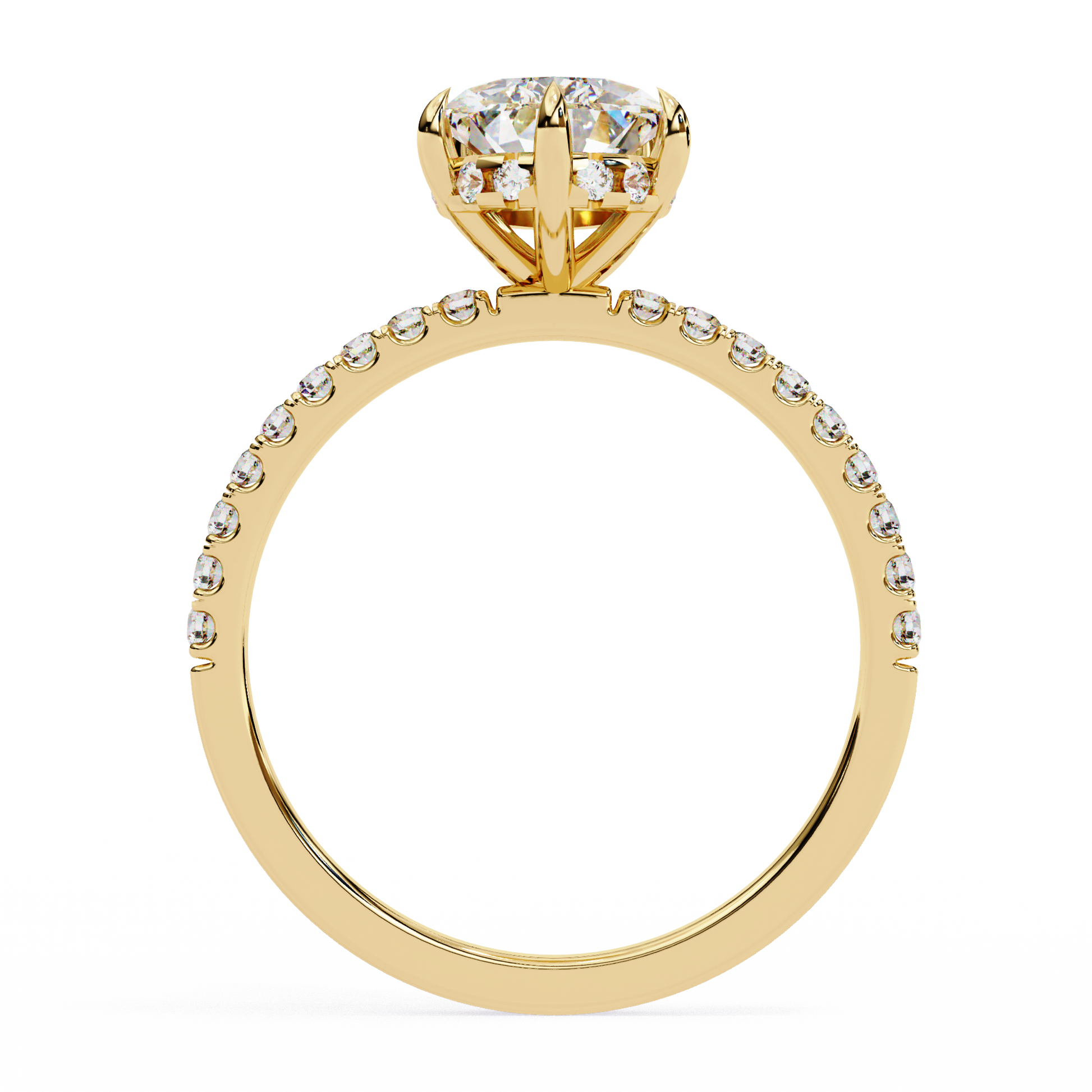 14K Yellow Gold