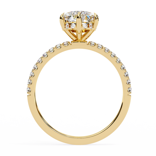 14K Yellow Gold