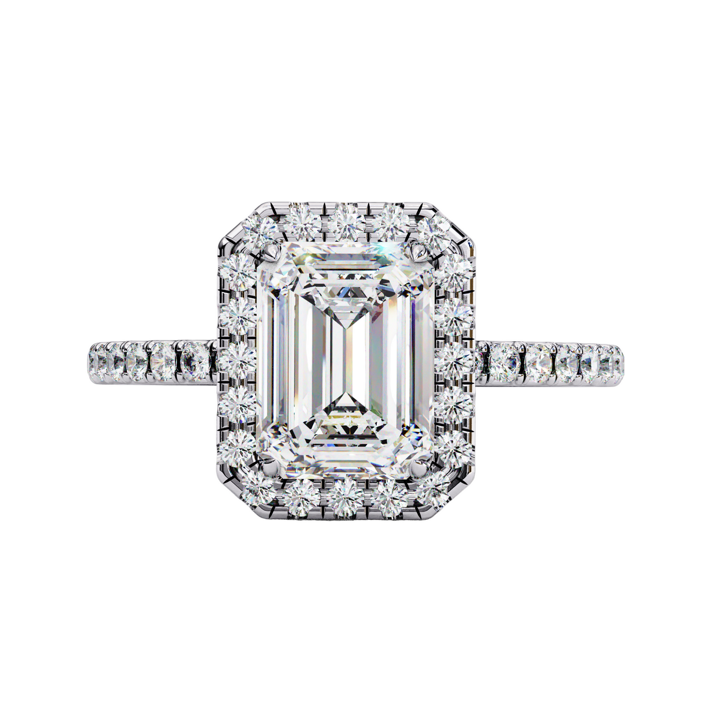14K White Gold