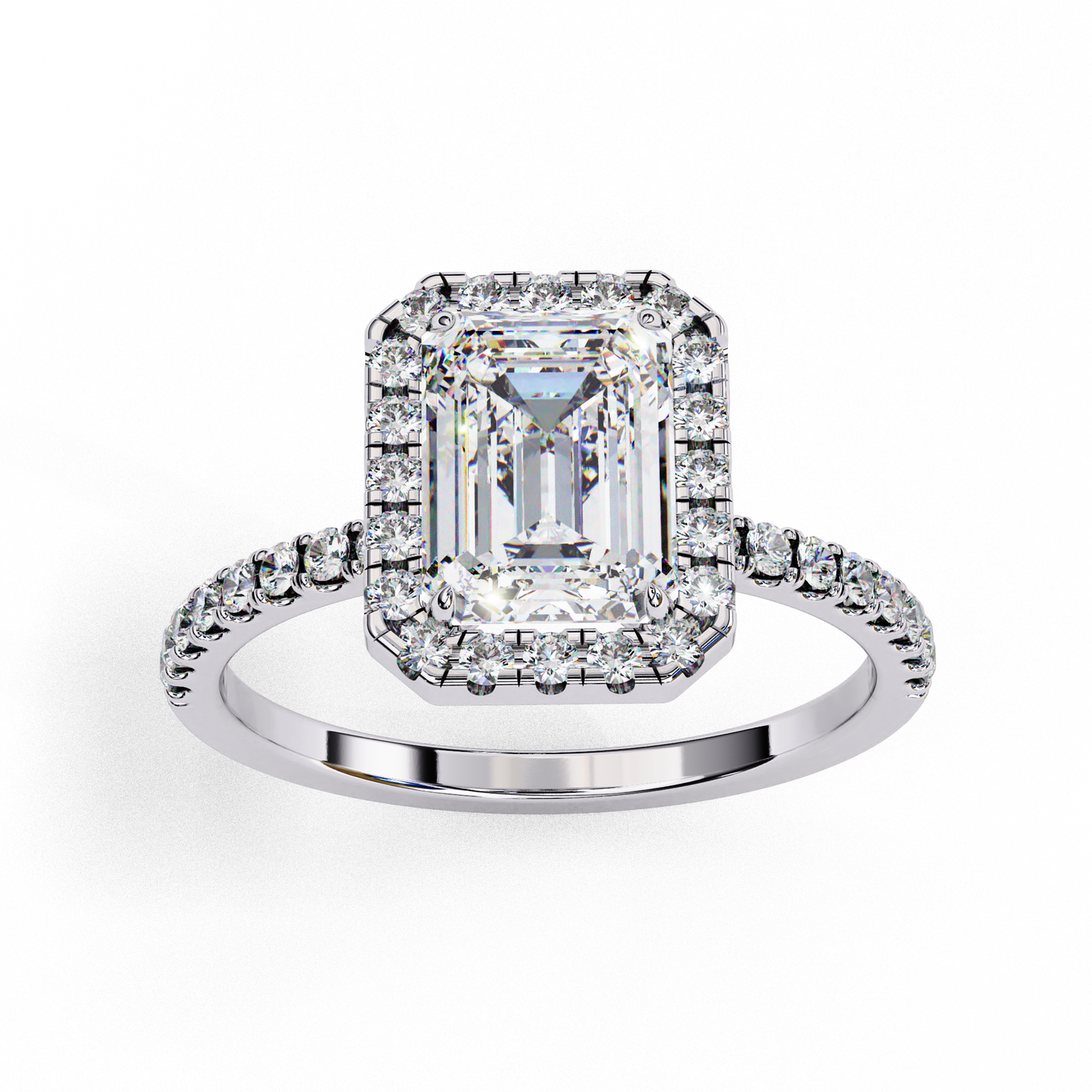 14K White Gold