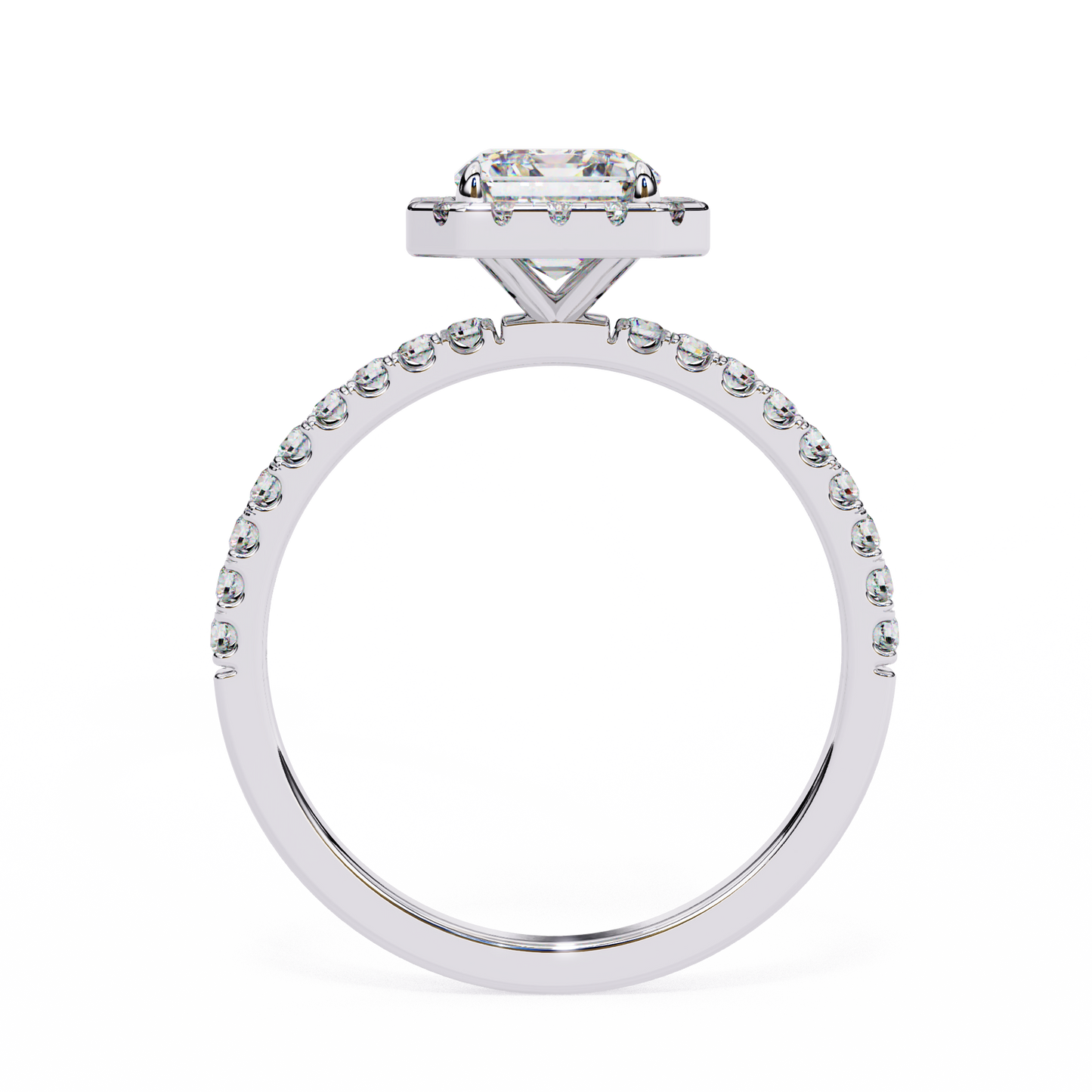 14K White Gold