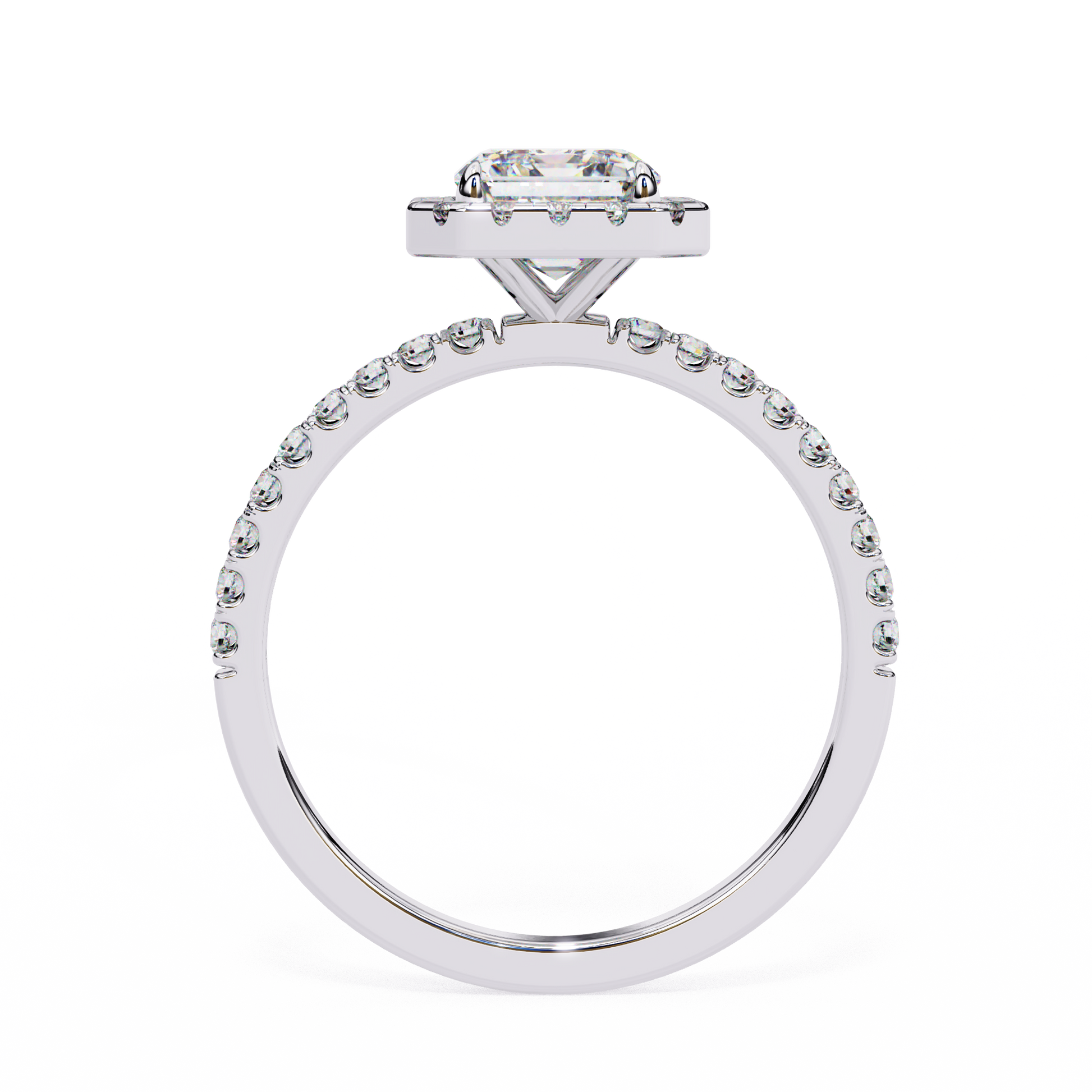 14K White Gold