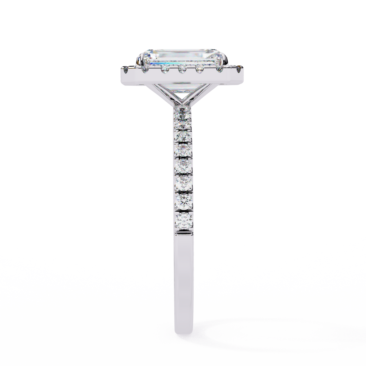 14K White Gold