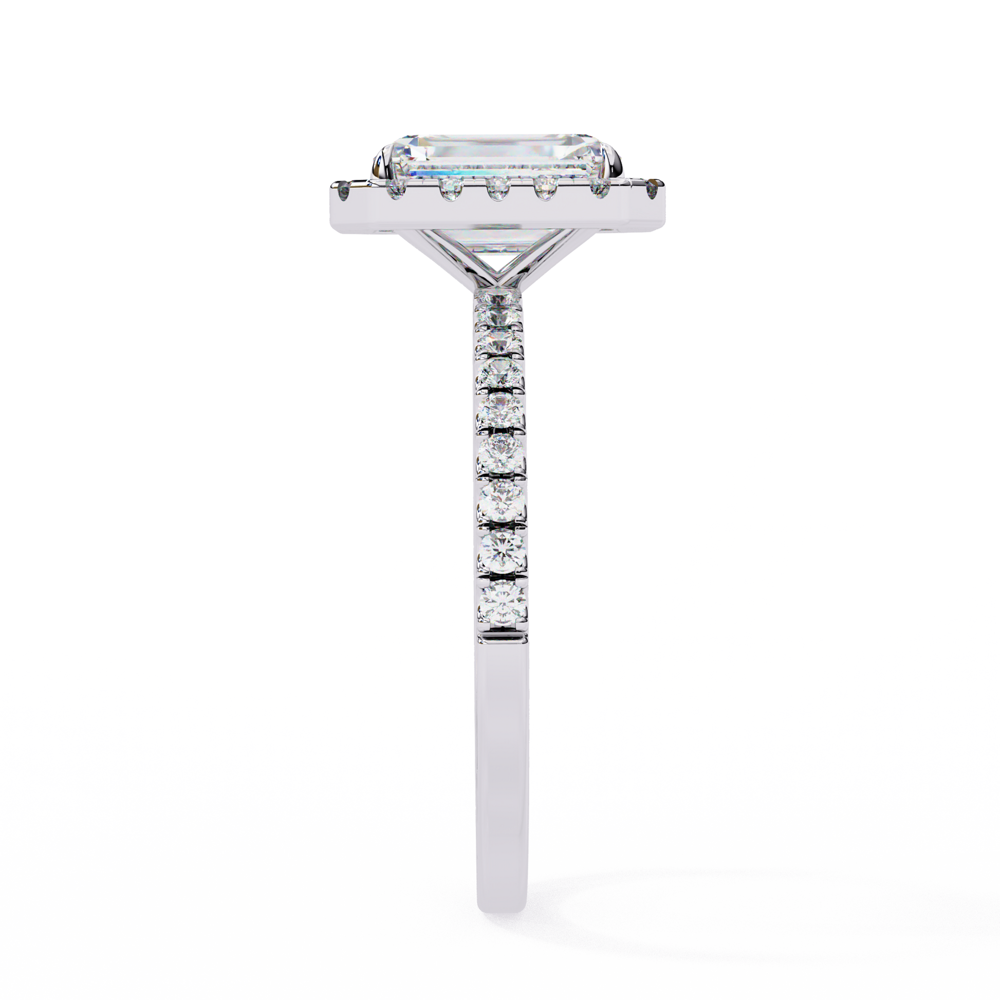 14K White Gold