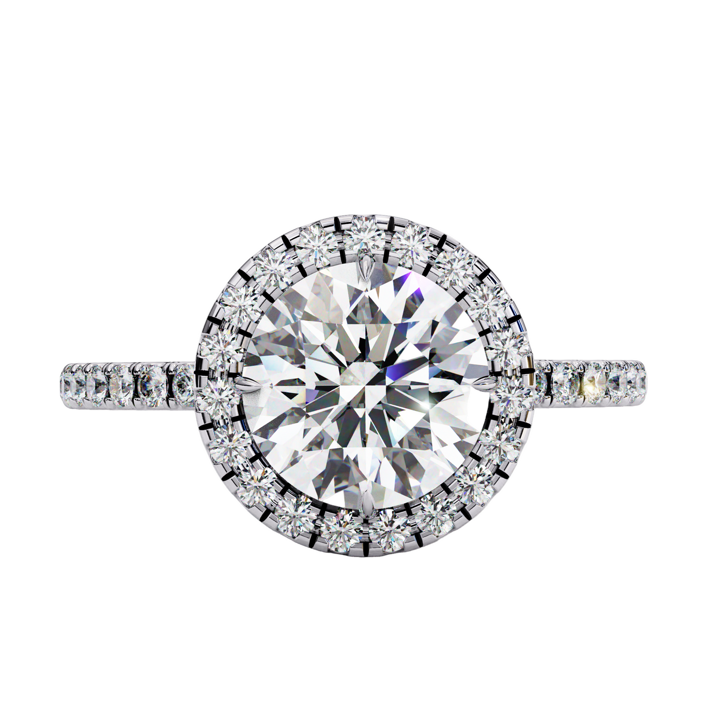 14K White Gold