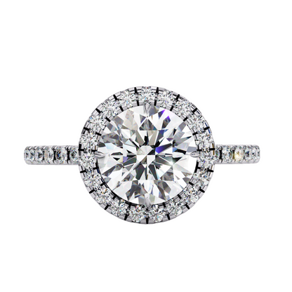 14K White Gold