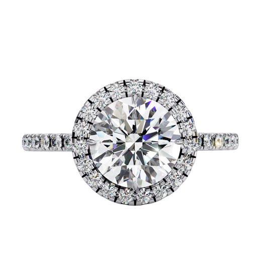 14K White Gold